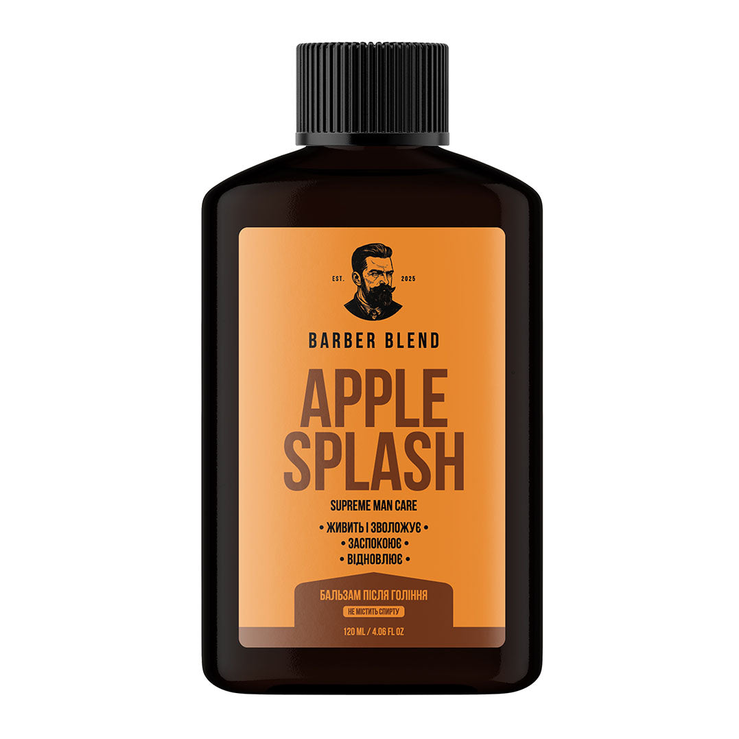 Зволожувальний бальзам після гоління чоловічий Apple Splash BARBER BLEND 120 мл