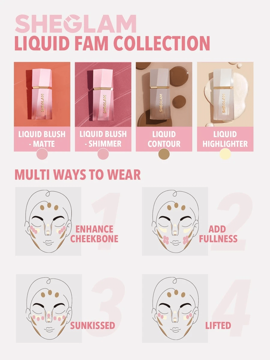 Рідкі рум'яна COLOR BLOOM LIQUID BLUSH MATTE FINISH-BIRTHDAY SUIT | SHEGLAM