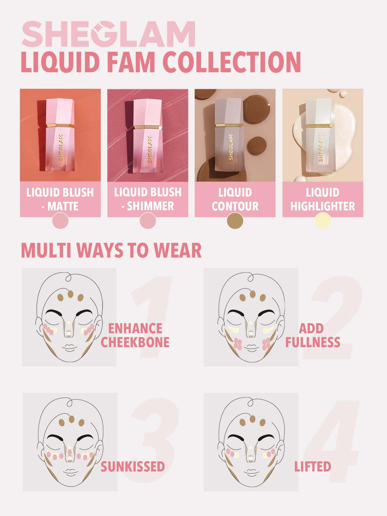 Хайлайтер (03) GLOW BLOOM LIQUID HIGHLIGHTER-TEA CAKE | SHEGLAM
