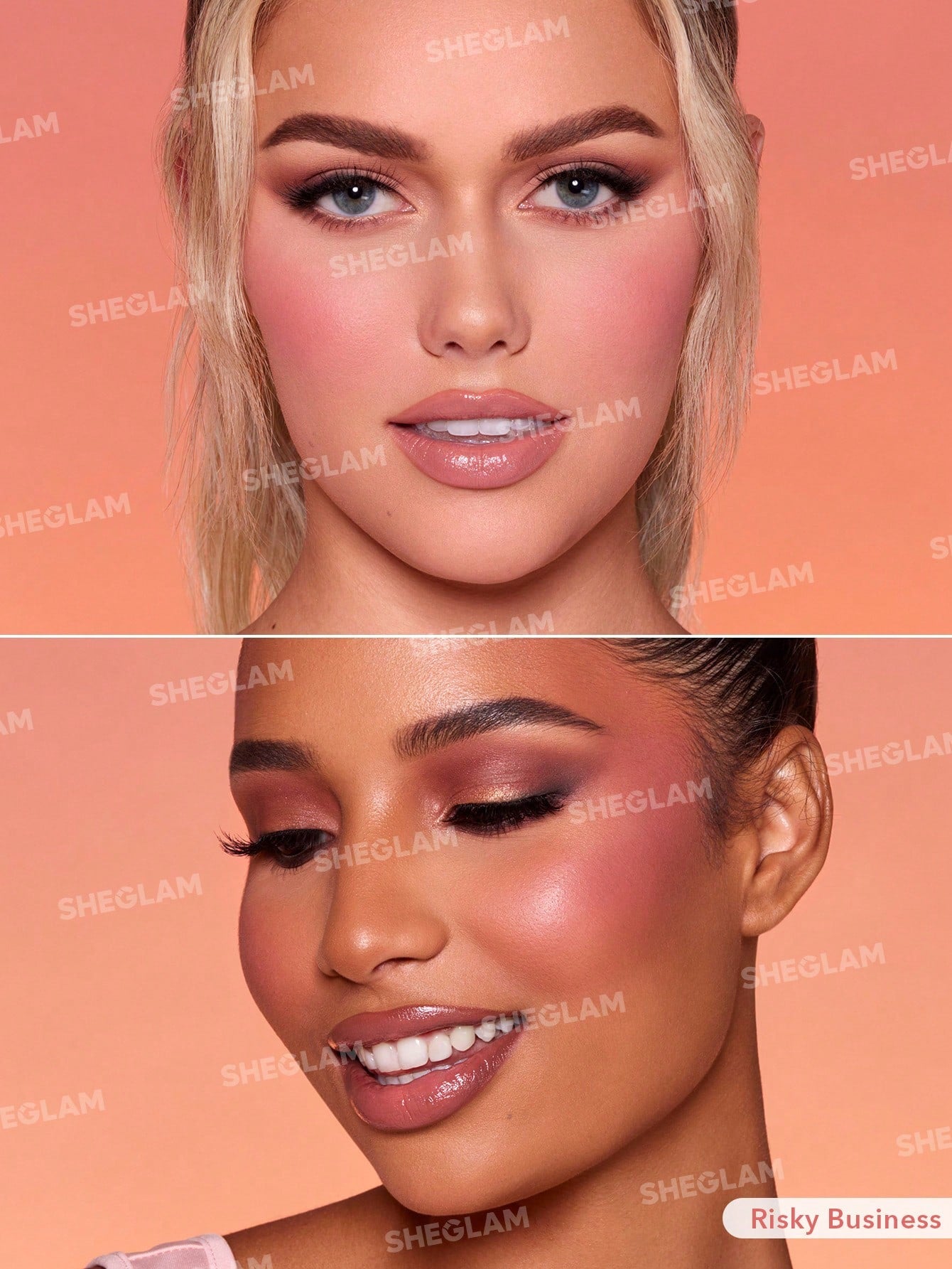 Рідкі рум'яна COLOR BLOOM LIQUID BLUSH MATTE FINISH-RISKY BUSINESS | SHEGLAM