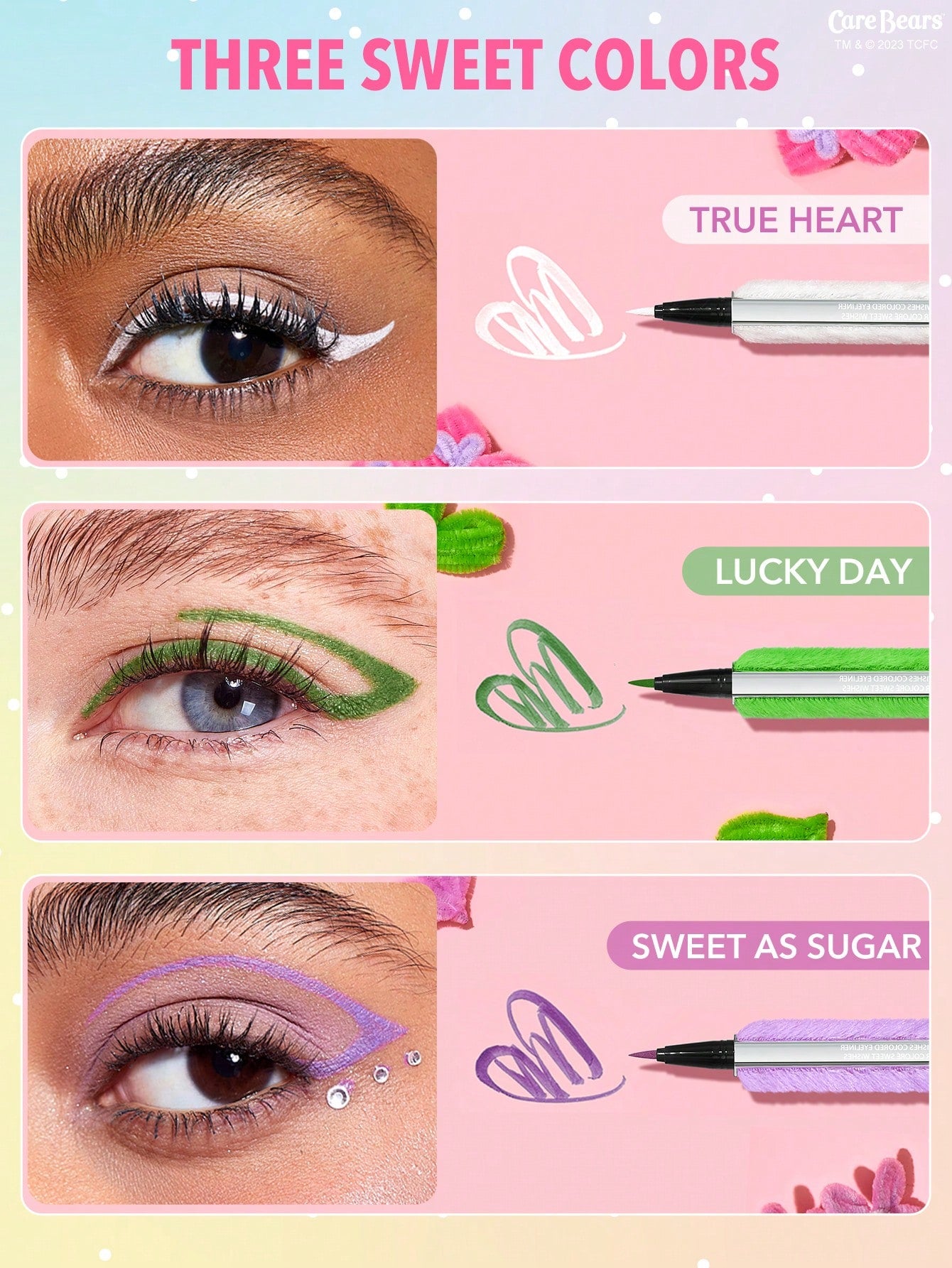 Підводка для очей CARE BEARS SWEET WISHES COLORED EYELINER-TRUE HEART | SHEGLAM