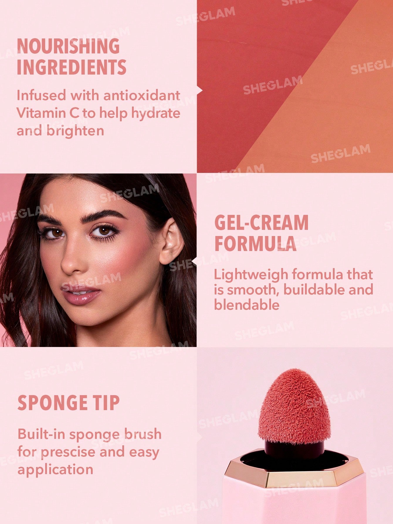 Рідкі рум'яна COLOR BLOOM LIQUID BLUSH MATTE FINISH-RISKY BUSINESS | SHEGLAM