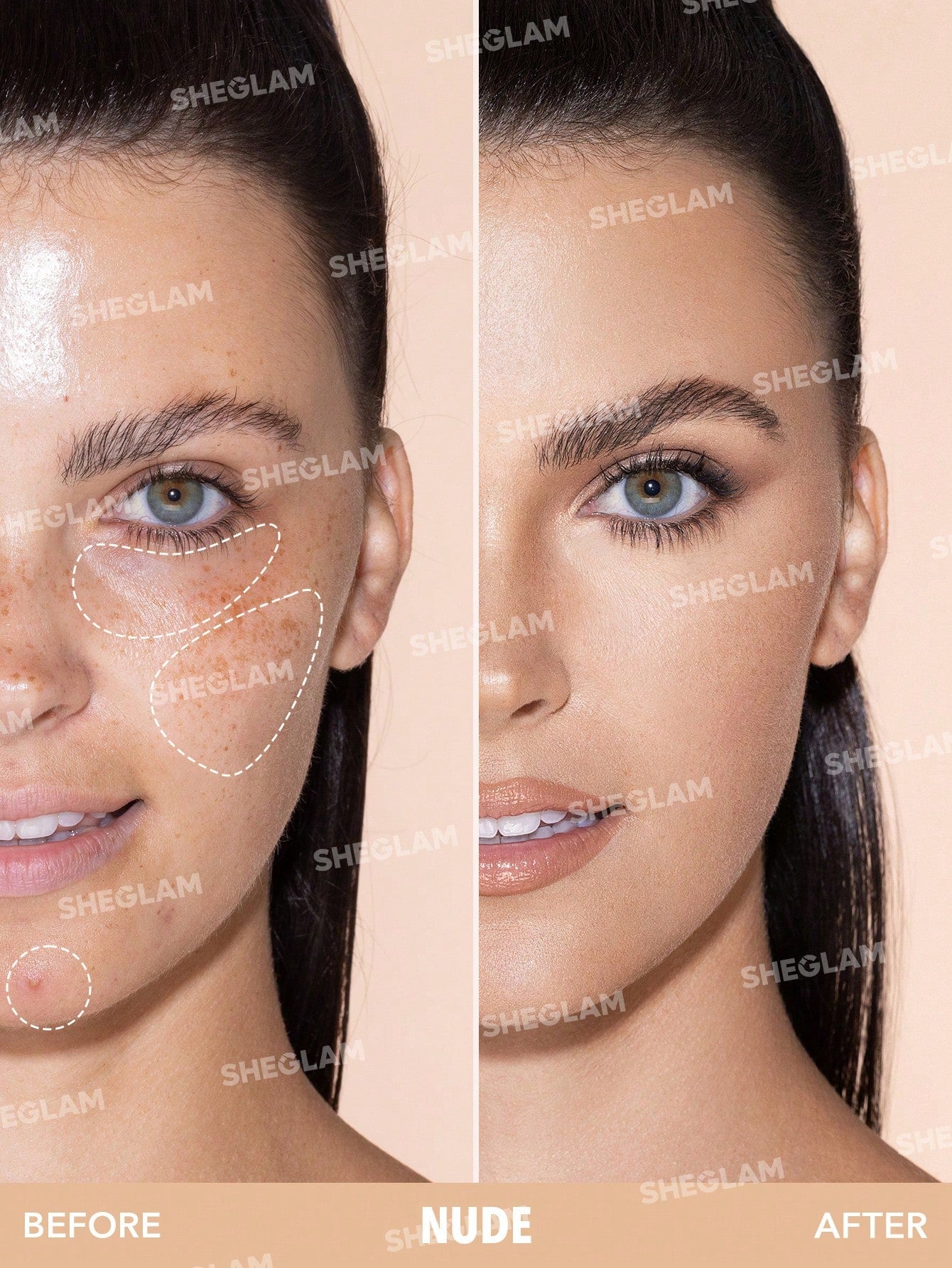 Консилер COMPLEXION BOOST CONCEALER-NUDE | SHEGLAM