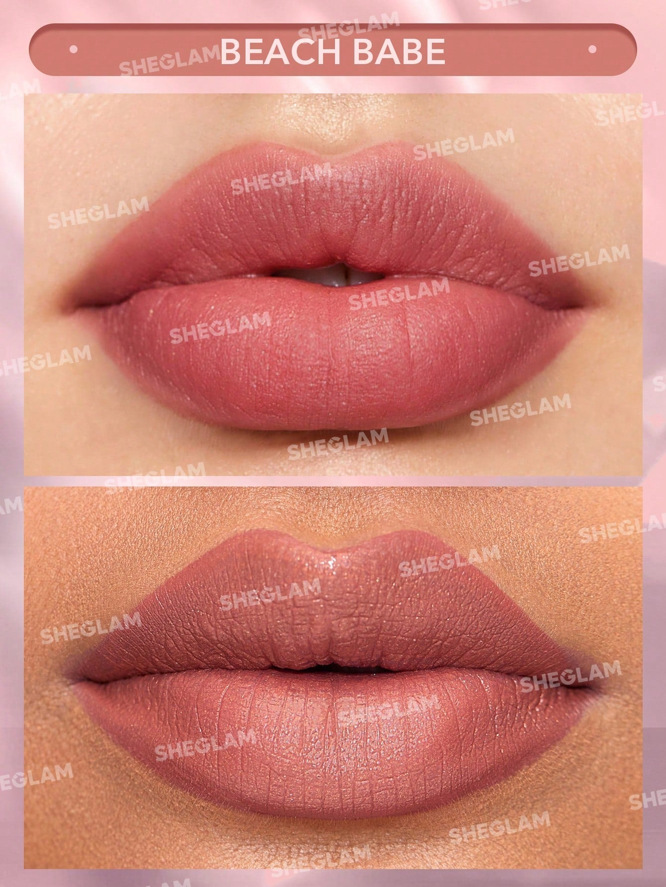 Помада STARLIGHT VELVET LIPSTICK - BEACH BABE | SHEGLAM