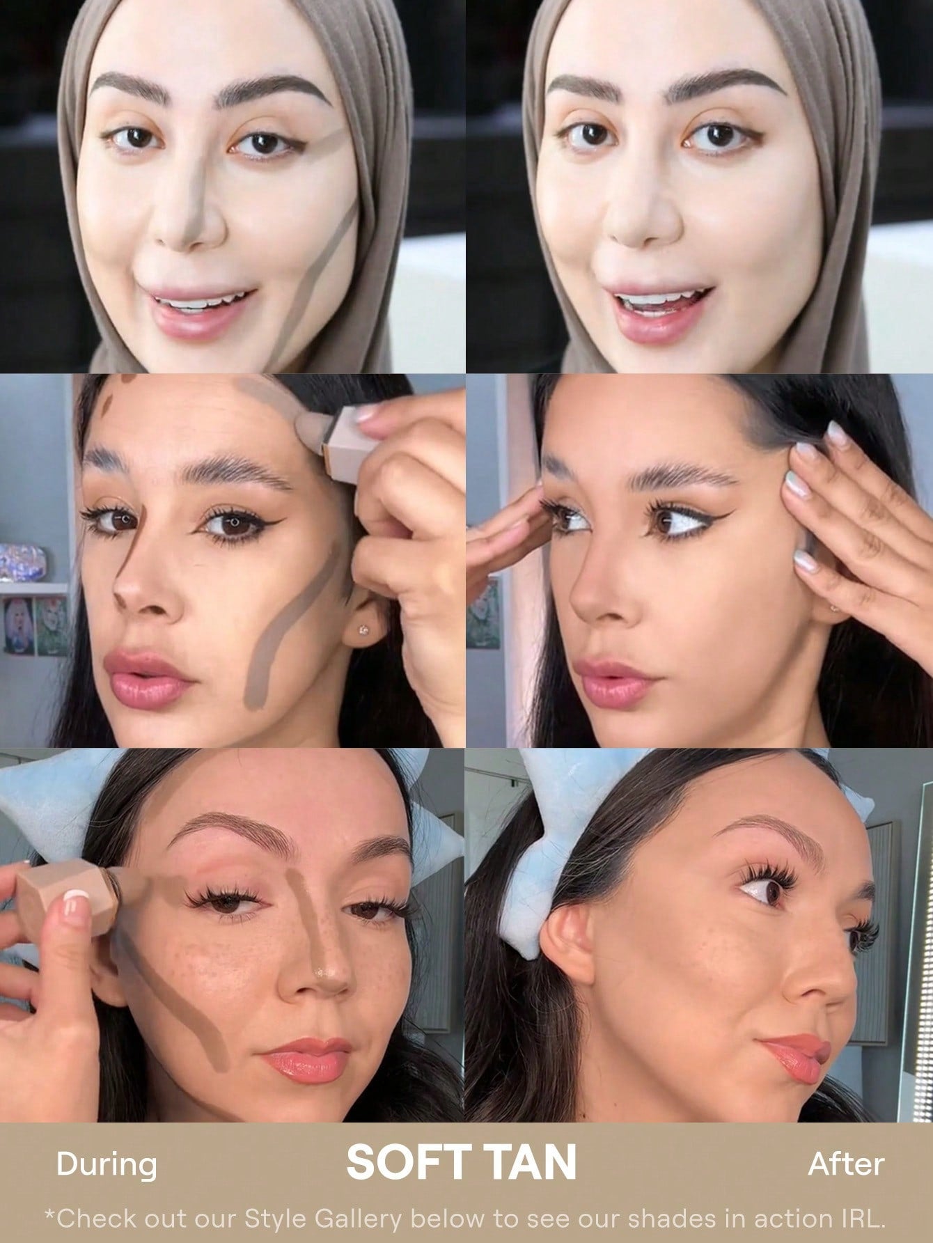 Контуринг SUN SCULPT LIQUID CONTOUR-SOFT TAN | SHEGLAM