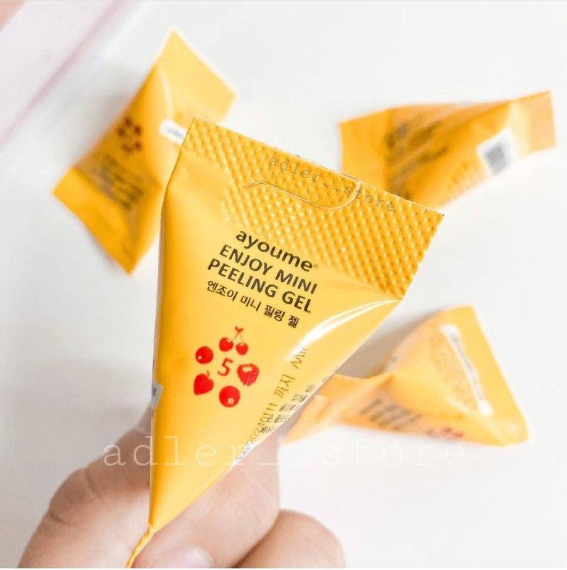 Пілінг-гель для обличчя з фруктовими кислотами Ayoume Enjoy Mini Peeling Gel, 3 g