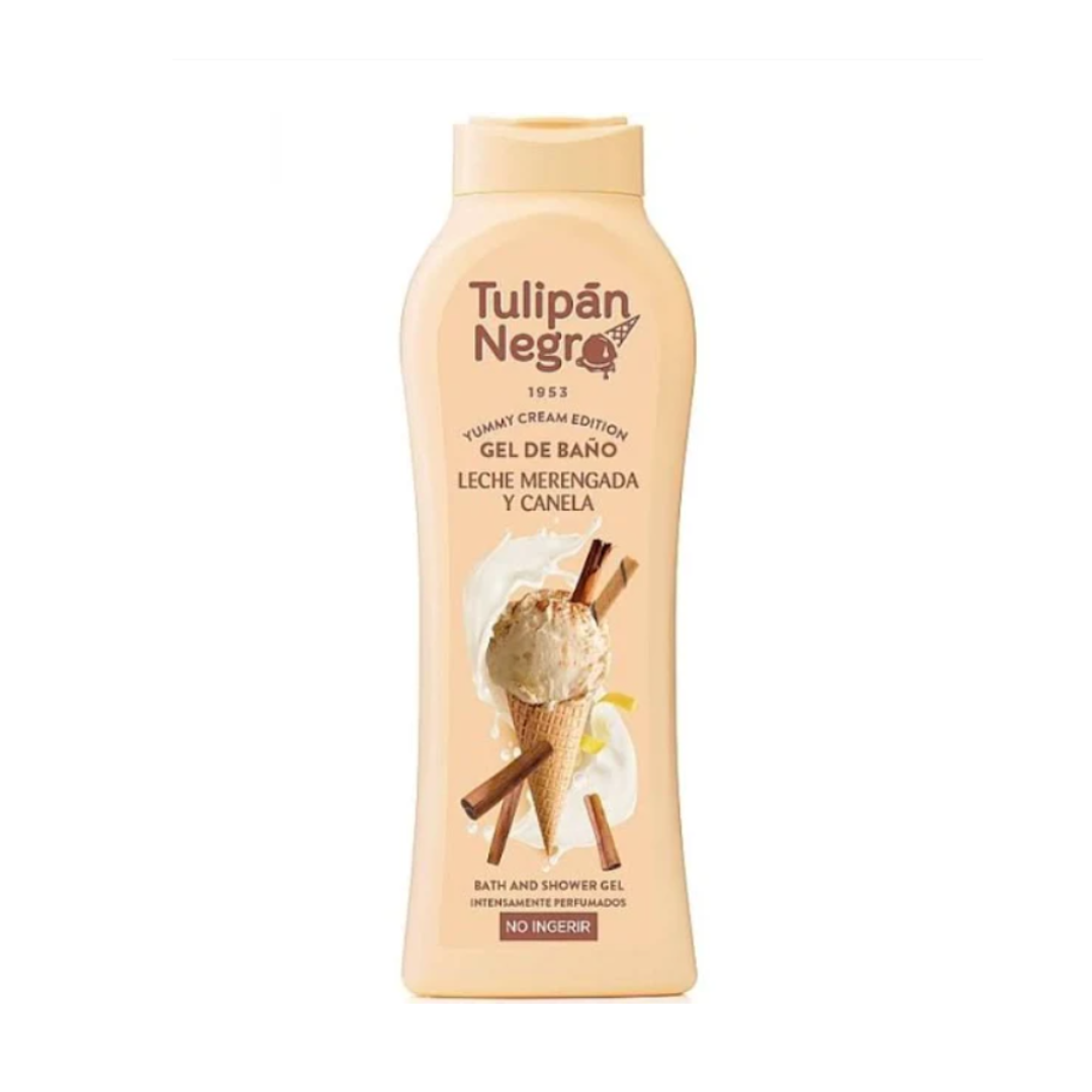 Гель для душу "Молочне бізе" Tulipan Negro , 650ml