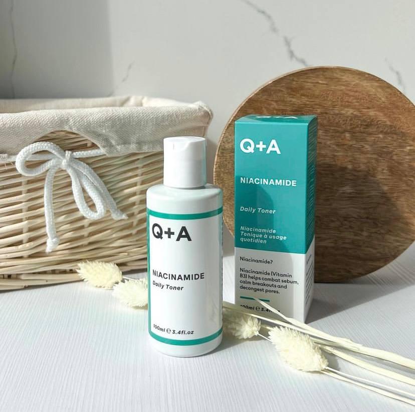 Зволожуючий Тонер для обличчя з Ніацинамідом Q+A Niacinamide Daily Toner 100 ml