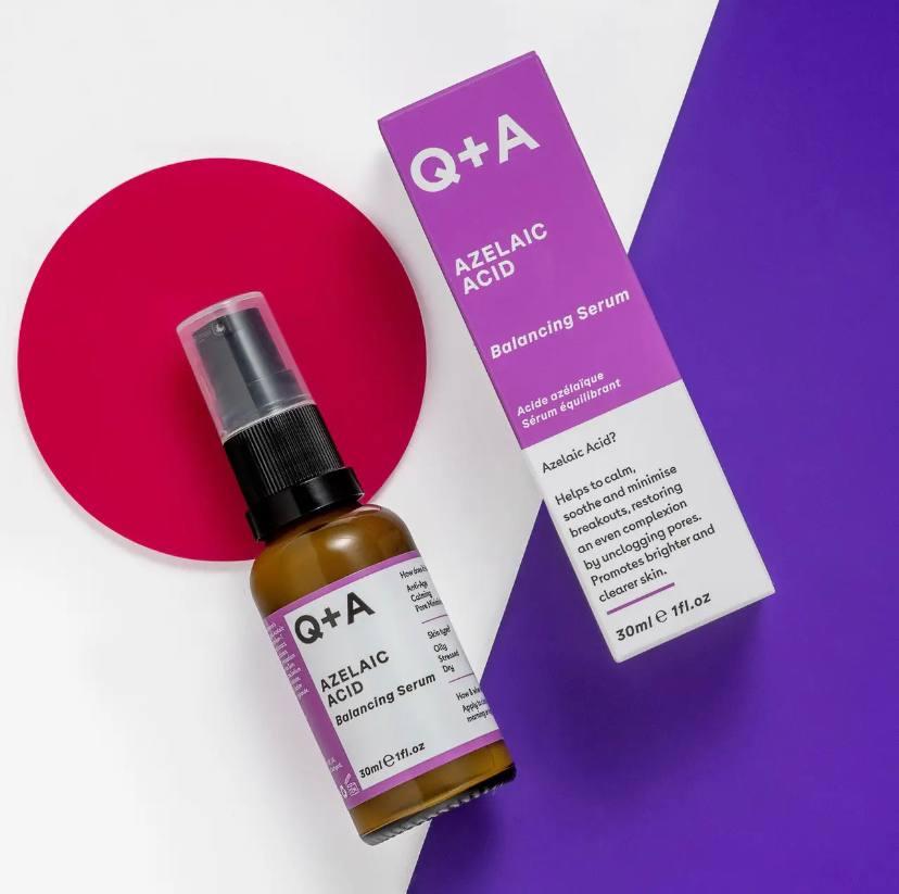 Сироватка для обличчя із азелаїновою кислотою Q+A Azelaic Acid Facial Serum
