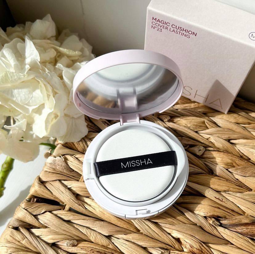 Кушон рожевий (23 відтінок) Missha M Magic Cushion Cover Lasting