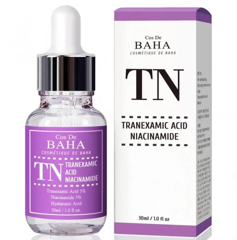 Освітлююча сироватка для обличчя Cos De Baha TN Trexamic Acid Niacinamide Serum