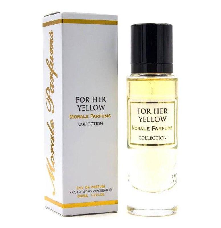 Парфум унісекс FOR HER YELLOW, Morale Parfums, 30 мл