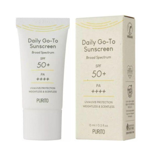 Сонцезахисний крем для обличчя Purito Daily Go-To Sunscreen 15 ml