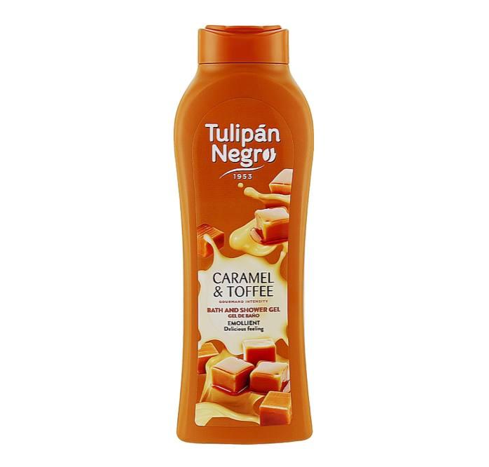 Гель для душу "Карамельний крем" Tulipan Negro, 650 мл