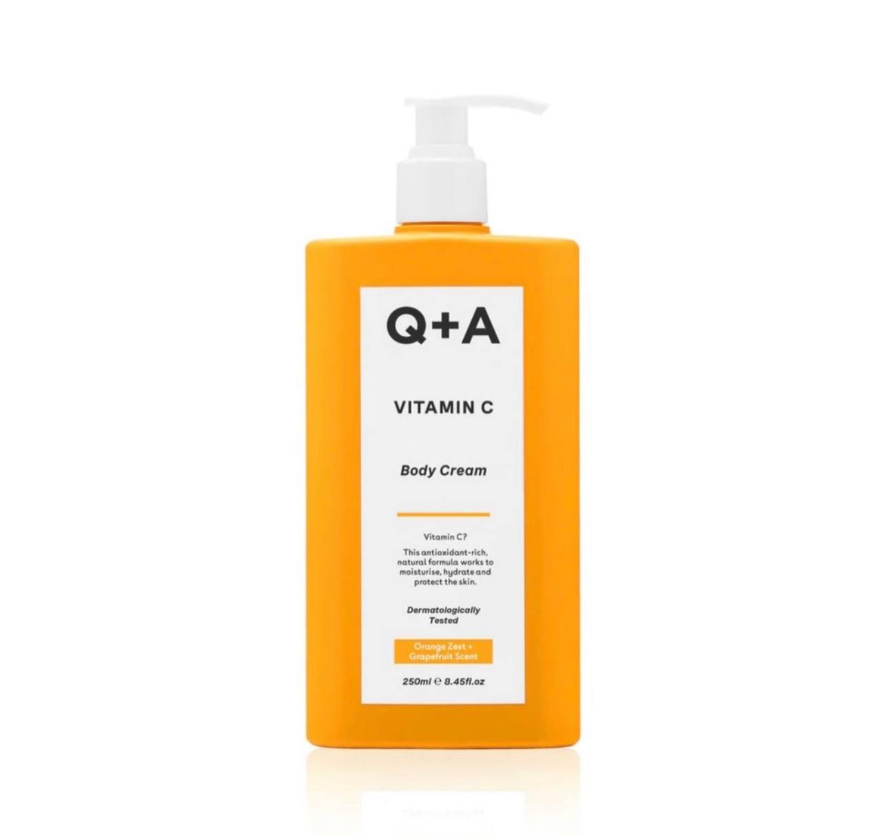 Крем для тіла з вітаміном С Q+A Vitamin C Body Cream 250ml