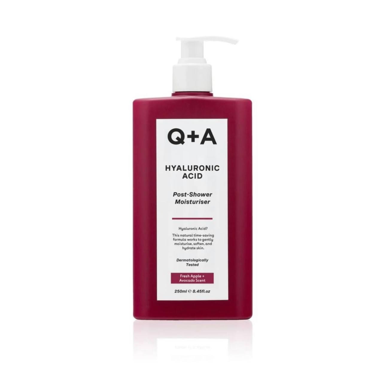 Крем для тіла, інтенсивного зволоження вологої шкіри Q+A Hyaluronic Acid Post-Shower Moisturiser 250ml
