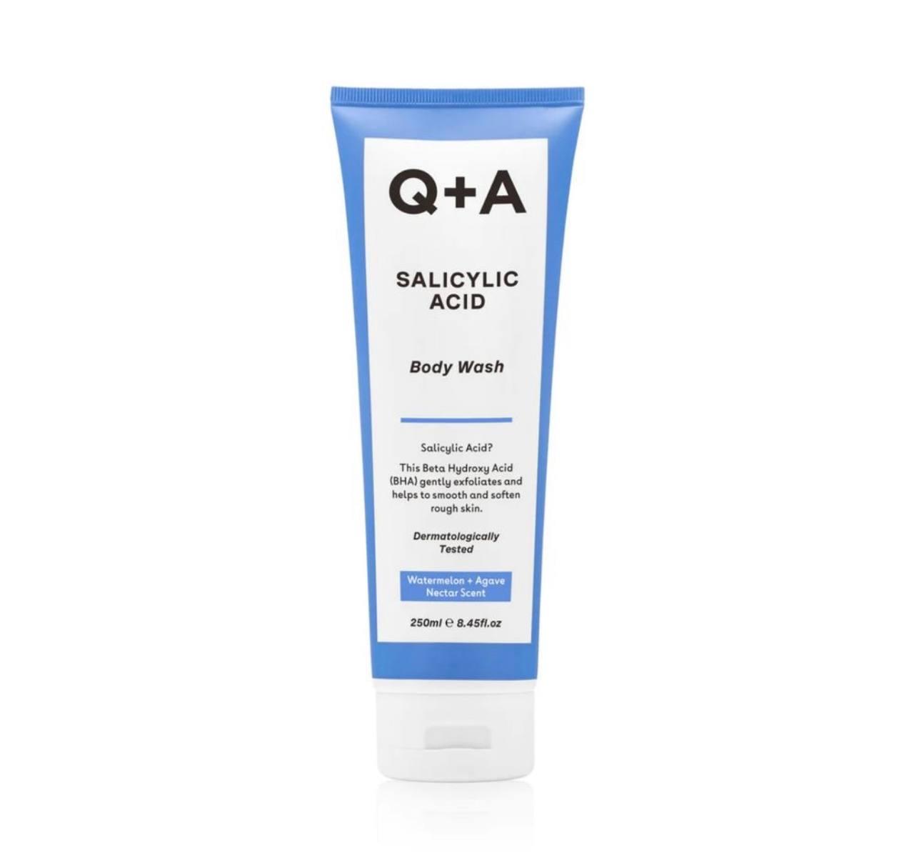 Очищуючий гель для тіла з саліциловою кислотою Q+A Salicylic Acid Body Wash 250ml