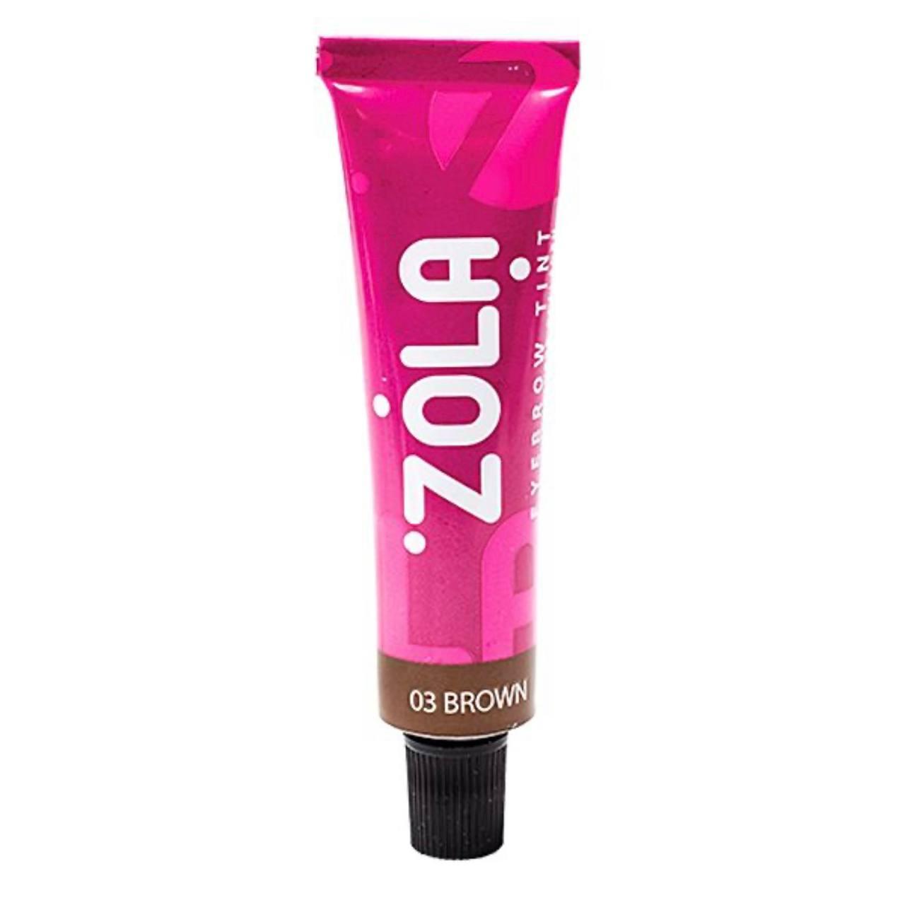 Фарба для брів Zola (03) Brown 15мл