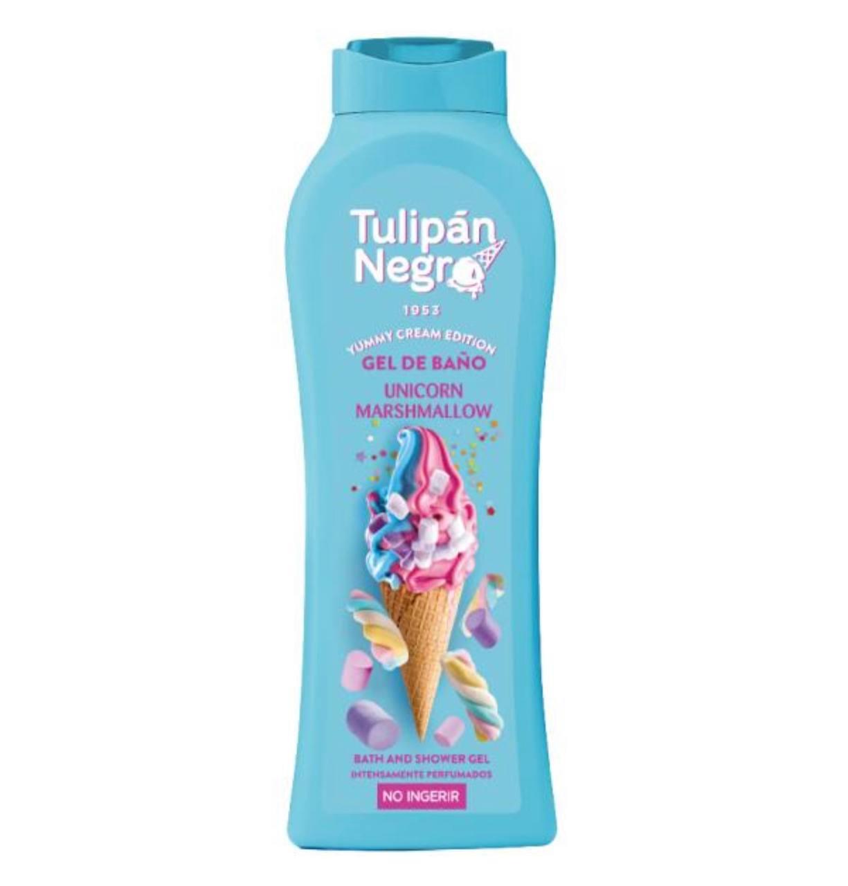 Гель для душу "Зефірний єдиноріг" Tulipan Negro Shower Gel, 650 мл