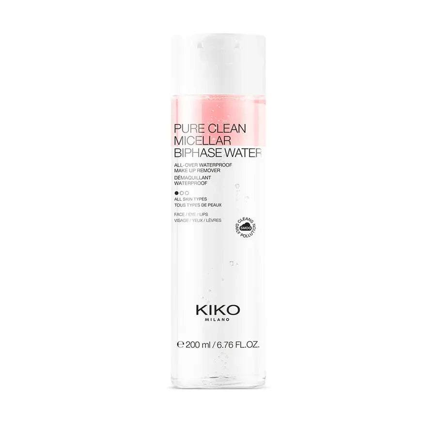 Міцелярна двофазна вода pure clean micellar biphase water kiko 200 мл
