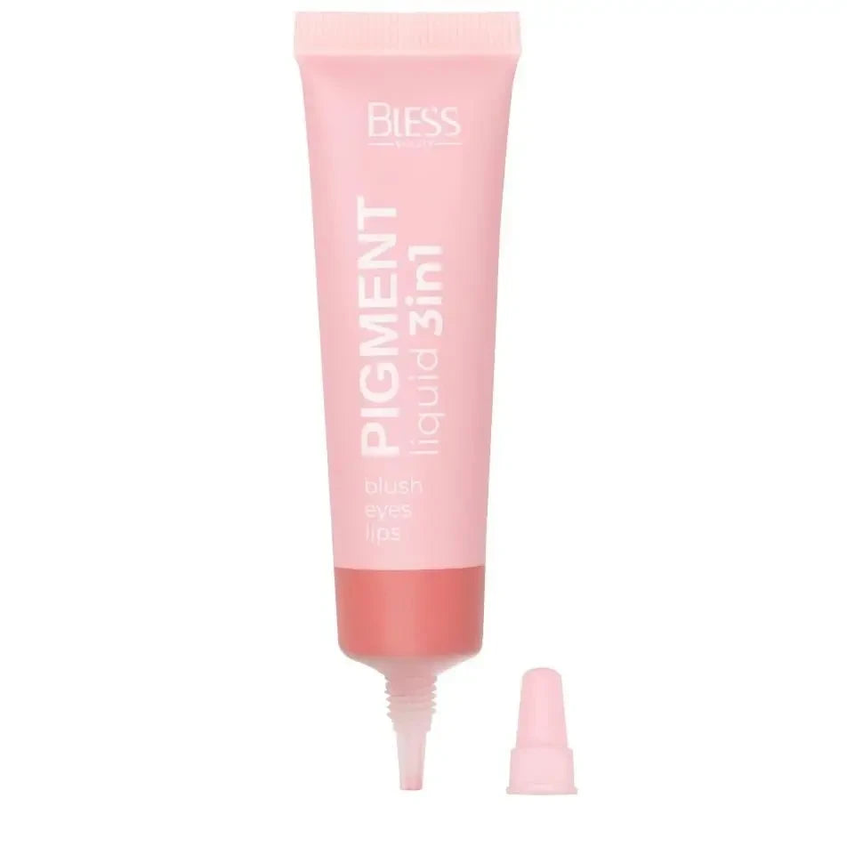Кремові рум'яна для обличчя Bless Beauty Liquid Pigment 3 in 1 10 мл (03 Dusty Rose)