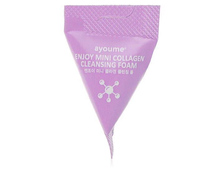 Пінка для вмивання з колагеном Ayoume Enjoy Mini Collagen Cleansing Foam, 3г