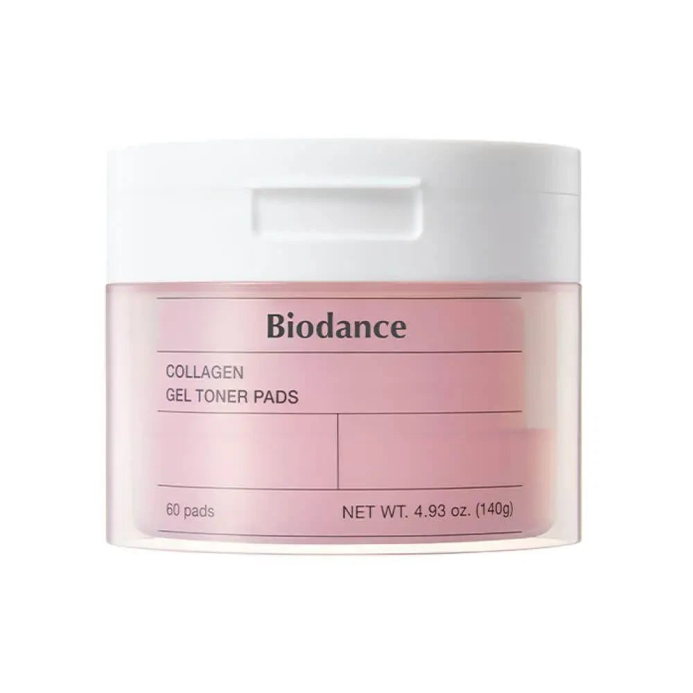Зміцнювальні колагенові педи для обличчя Biodance - Collagen Gel Toner Pads, 60 шт