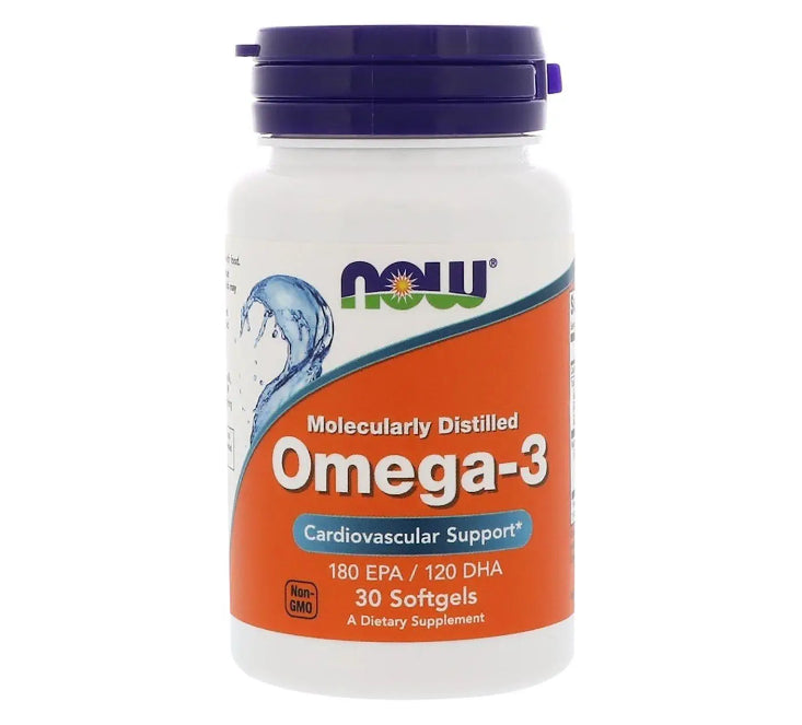 Вітаміни Омега 3 Now Omega-3 1000mg (30 капсул)