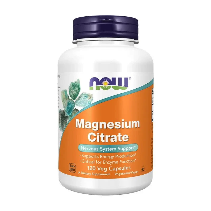 Магній NOW Magnesium Citrate (120 капсул)