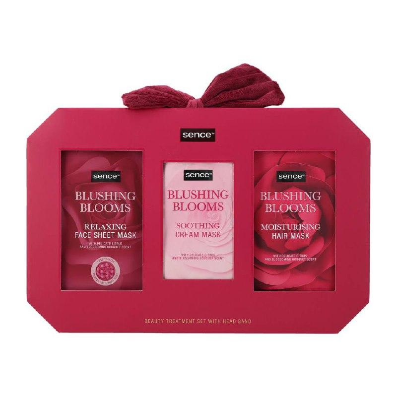 Набір масок для обличчя та волосся, Sence Beauty Blushing Blooms