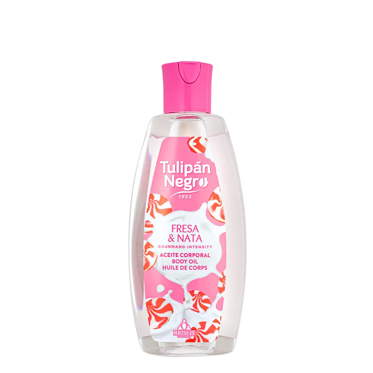 Олія для тіла "Полуничний крем" Tulipan Negro Body Oil 200 мл