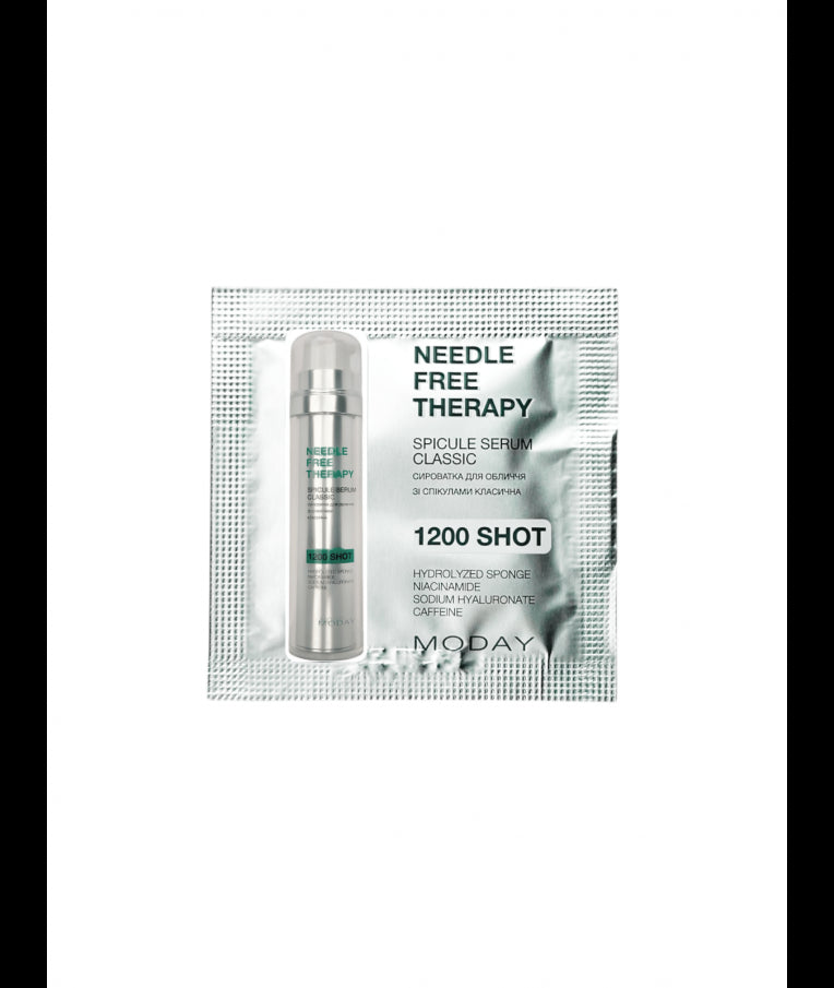 Сироватка для обличчя зі спікулами MODAY Needle-Free Therapy Spicule Serum 1200 SHOT (тестер) 3 мл