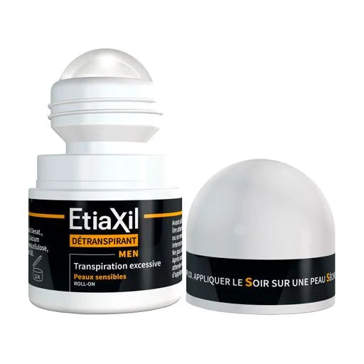 Кульковий антиперспірант Etiaxil Men Sensitive Roll-On для чутливої шкіри, чоловічий, 15 мл