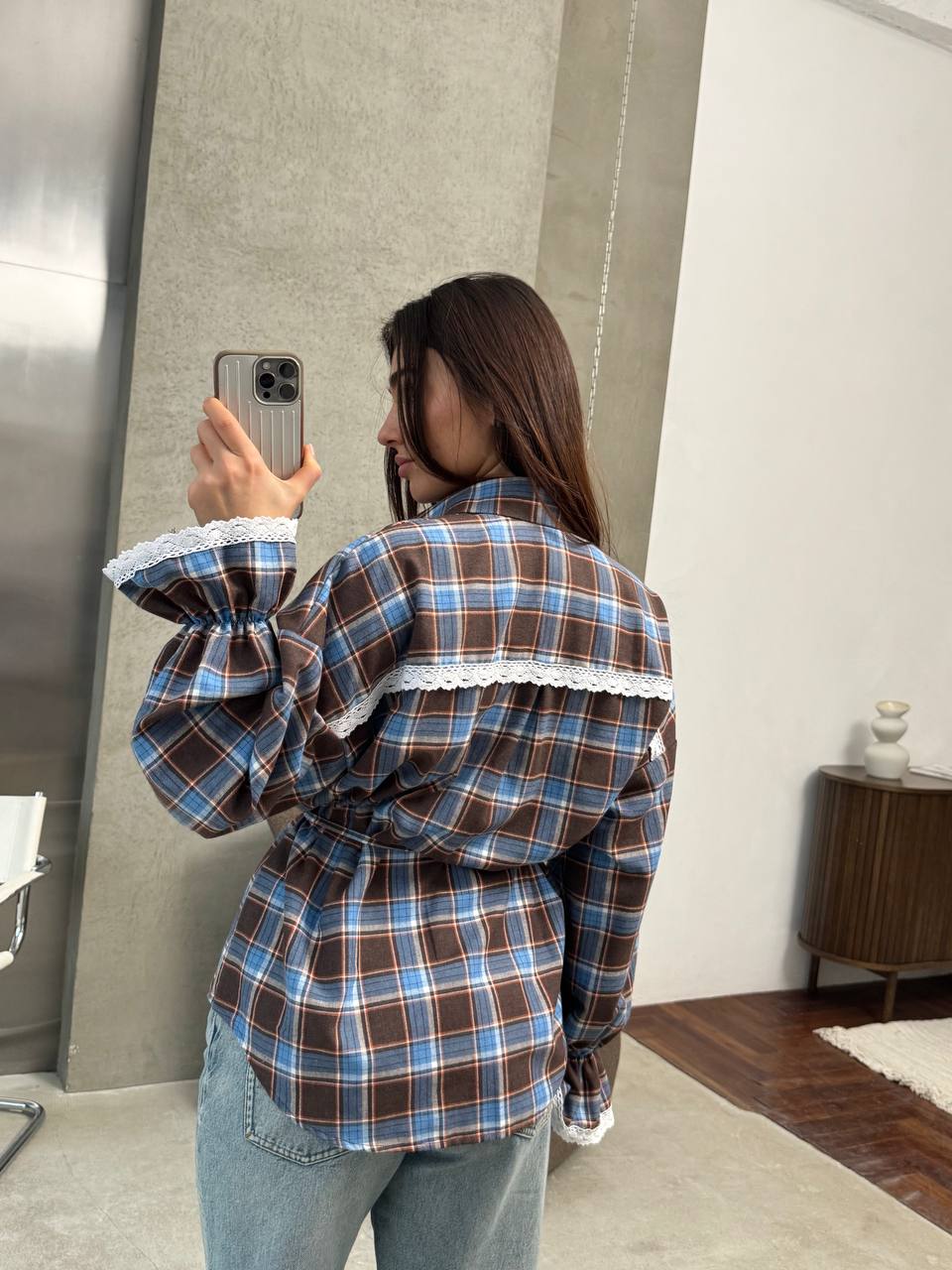 Сорочка з мереживом