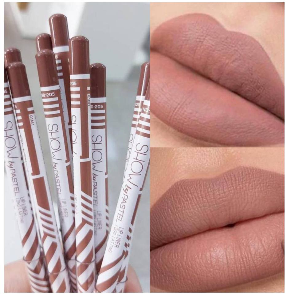 Олівець для губ (205) Pastel Show By Pastel Long Lasting Lip Liner Pencil