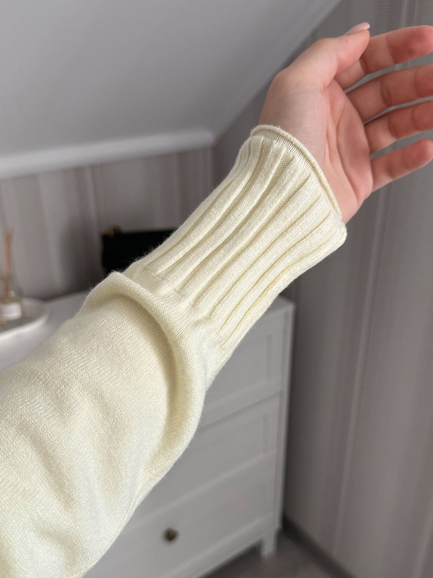 Джемпер One Size з прорізом знизу