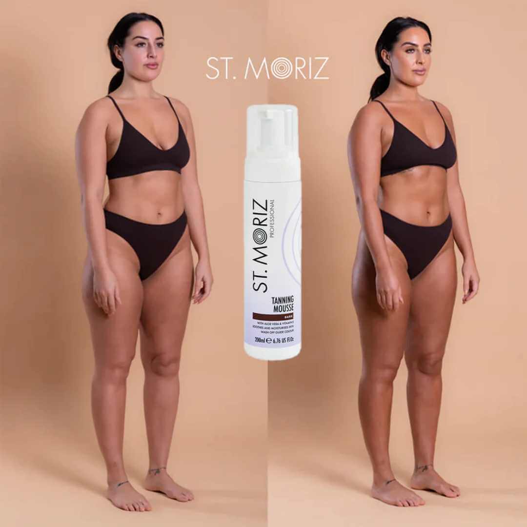 Автозасмага-мус St. Moriz Pro Dark, 200 мл