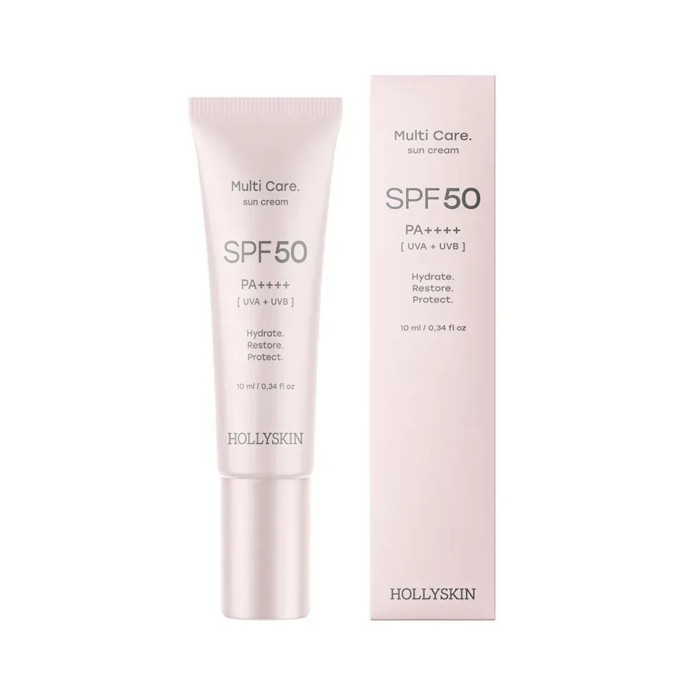 Сонцезахисний крем для обличчя HOLLYSKIN Multi Care. SPF 50, 10 ml