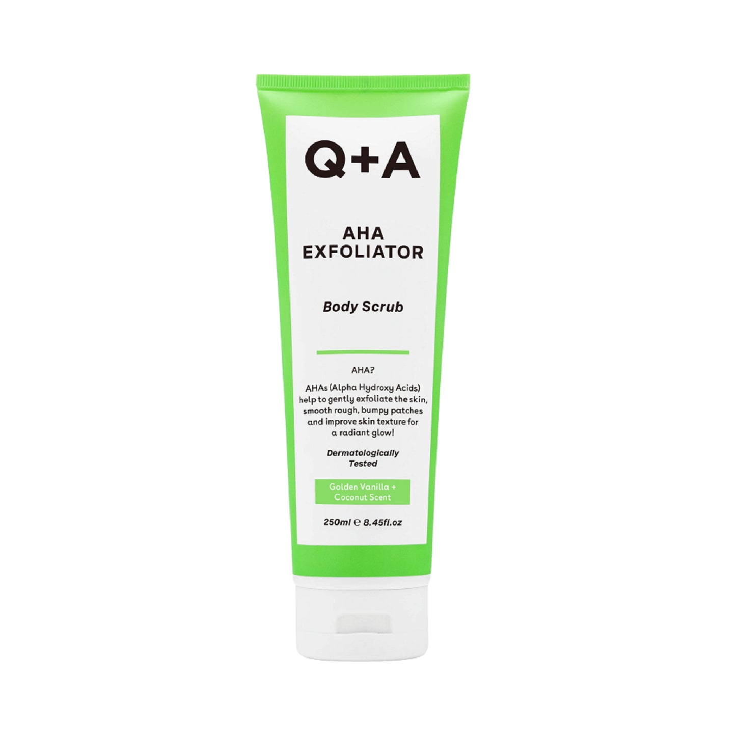Скраб для тіла з AHA-кислотами Q+A AHA Exfoliator Body Scrub 250 мл