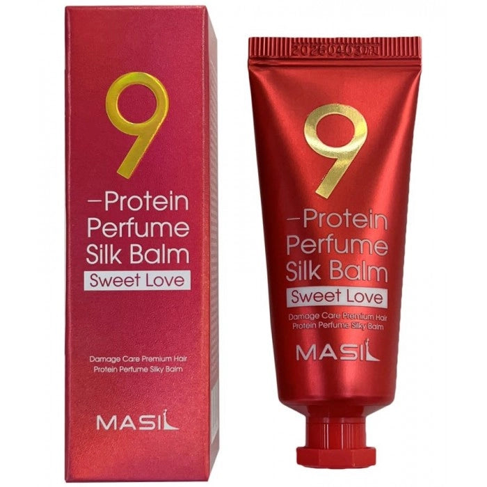 Masil 9 Protein Perfume Silk Balm Sweet Love - Незмивний, парфумований бальзам для волосся з протеїнами 20 мл
