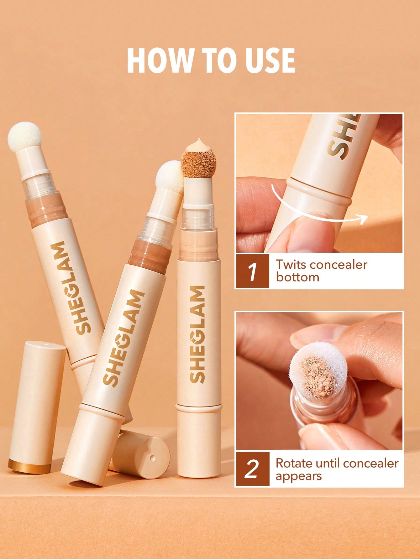 Консилер COMPLEXION BOOST CONCEALER-NUDE | SHEGLAM