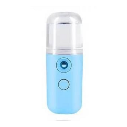 Портативний зволожувач для шкіри обличчя Nano Mist, блакитний
