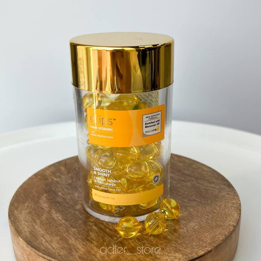 Капсули для волосся "Розкішне сяйво" Ellips Hair Vitamin Smooth & Shiny (50 шт)