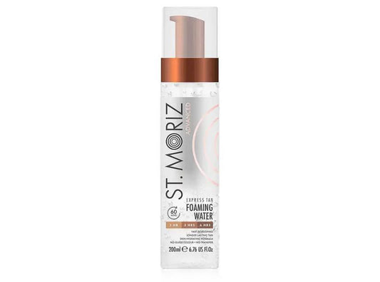 Автозасмага-мус St. Moriz Advanced Express Tan Foaming Water, 200 мл