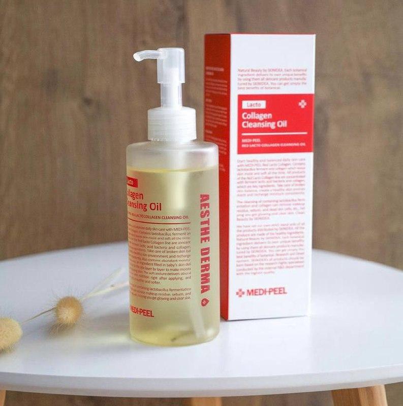 Гідрофільна олія з пробіотиками й колагеном Medi Peel