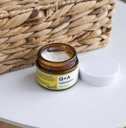 Захисний крем для обличчя з керамідами Q+A Ceramide Cream 50 г
