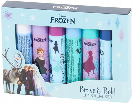 Набір бальзамів для губ Disney серія Frozen Холодне серце, 6 шт
