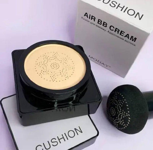 Адаптивний повітрянийкушон для макіяжу MODAY CUSHION AIR BB CREAMSPF4 з маслом Ши та УФ фільтром MODAY, 20 гра