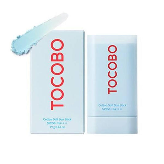 Сонцезахисний крем для обличчя у стіку Tocobo Cotton Soft Sun Stick SPF50+ PA++++, 19g