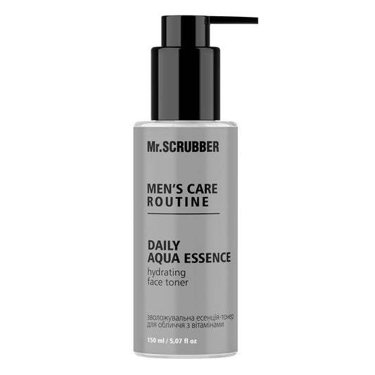 Зволожувальна есенція-тонер для обличчя з вітамінами Men`s Care Routine Mr.SCRUBBER